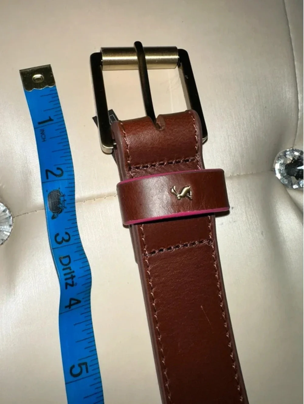 Genuine Vintage Leather Belt British UK Earthcore Joules S